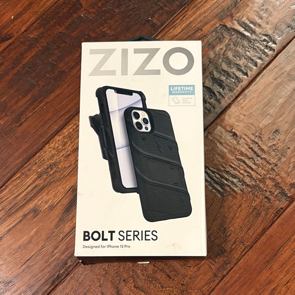 Zizo Bolt Series Black Case for iPhone 13 Pro - Picture 1 of 1